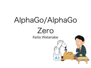AlphaGo/AlphaGo
Zero
Keita Watanabe
 