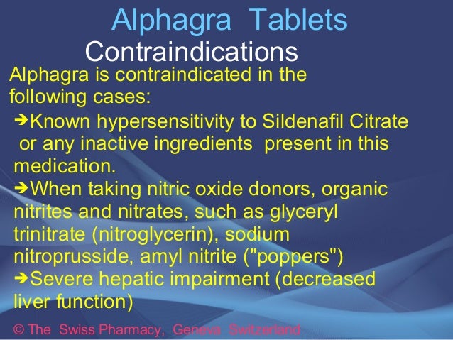 nitroglycerin contraindications erectile dysfunction