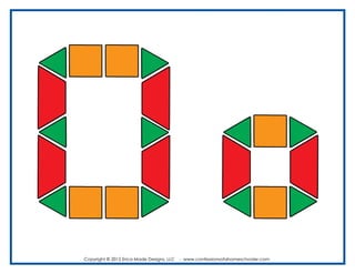 ALFABETO con Bloques Lógicos (Alphabet Pattern Blocks)