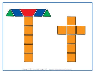 ALFABETO con Bloques Lógicos (Alphabet Pattern Blocks)
