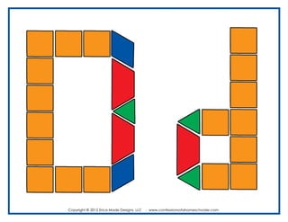 ALFABETO con Bloques Lógicos (Alphabet Pattern Blocks)