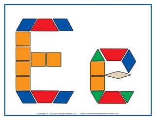 ALFABETO con Bloques Lógicos (Alphabet Pattern Blocks)