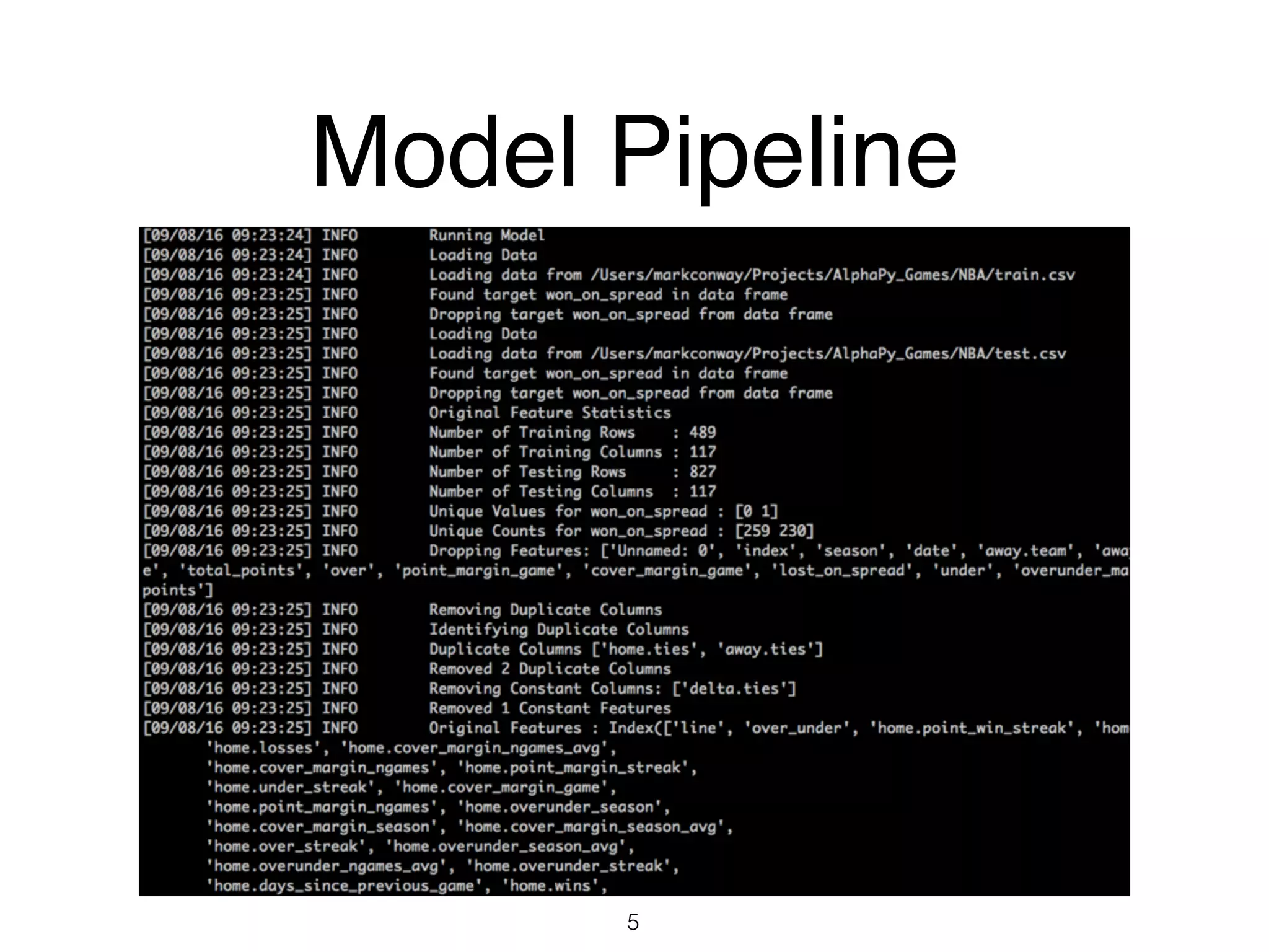 AlphaPy: A Data Science Pipeline in Python | PPT