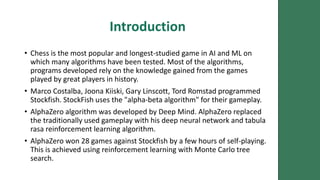AlphaZero Vs StockFish – A Literature Review.pptx