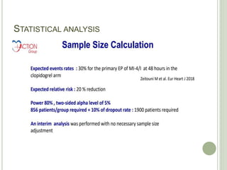 STATISTICAL ANALYSIS
 