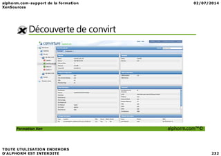 Découverte de convirt
Formation Xen alphorm.com™©
 