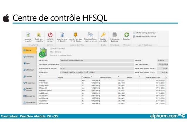 TÉLÉCHARGER CENTRE DE CONTRÔLE HFSQL CONTRÔLE TÉLÉCHARGER HFSQL DE CENTRE