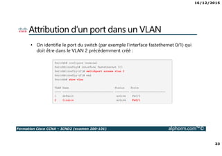 16/12/2015
3
Formation Cisco CCNA – ICND2 (examen 200-101) alphorm.com™©
Présentation du formateur
• Redouane BAIK
• Redouane.baik.dz@gmail.com
• Consultant & Formateur indépendant
• Mission conseil, étude d’architecture, migration et formation
• CCSI 33252
• Mes références :
Mon profil LinkedIn : https://www.linkedin.com/in/baik-redouane-843631a/fr
Mon profil Alphorm : http://www.alphorm.com/formateur/redouane-baik
 