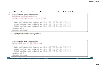 16/12/2015
16
Formation Cisco CCNA – ICND2 (examen 200-101) alphorm.com™©
Appartenance a un VLAN
• Serveur Tacacs ou radius
• Auhtentification 802.1X
 