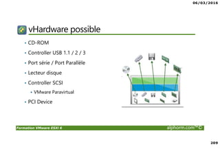 06/03/2016
12
Formation VMware ESXi 6 alphorm.com™©
Let’s Go
 