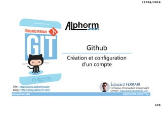 Alphorm.com Support de la Formation Git 