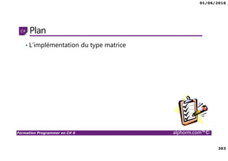 01/06/2016
11
Formation Programmer en C# 6 alphorm.com™©
Are You ready ? ☺
 