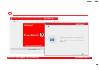 01/07/2016
56
Formation OracleVM 3.X Administration alphorm.com™©
 