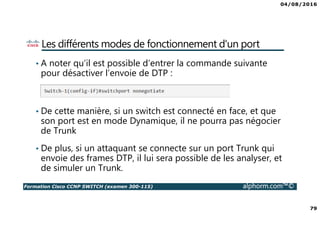 Alphorm.com Support de la Formation Cisco CCNP SWITCH (examen 300-115 ...