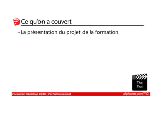 Alphorm.com Support de la Formation Sketchup 2016, Perfectionnement | PDF
