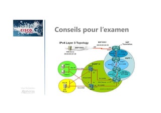 Une formation
Conseils pour l’examen
 