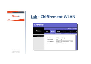 Une formation
Rappel : CIA
La sécurité de l’information
Les menaces
Politique de sécurité
Mesures de sécurité
Types de Hackers
Plan
 