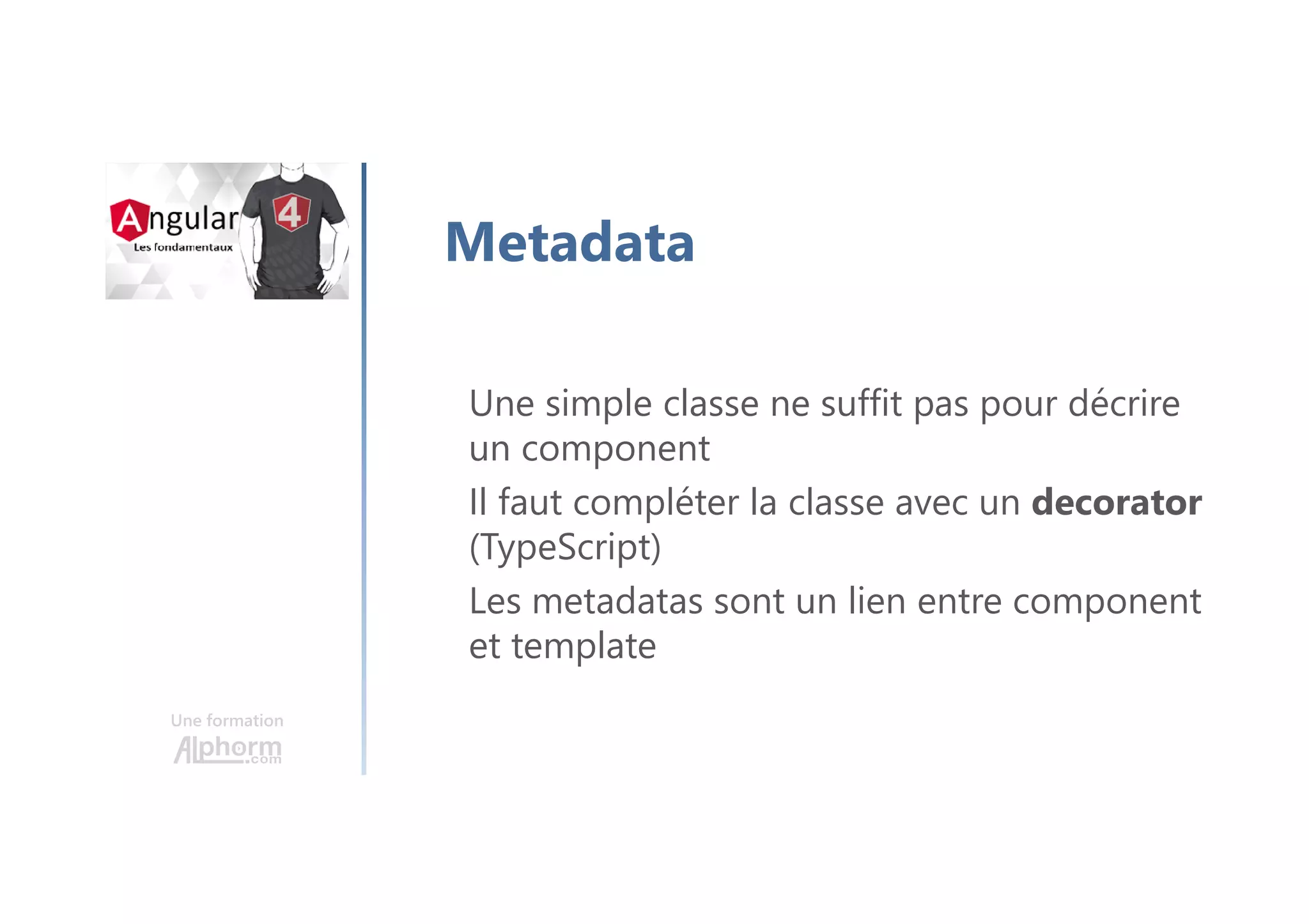 Une formation
Connaissances requises
 