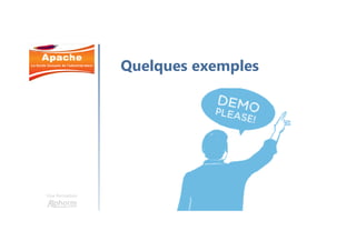 Une formation
Quelques exemples
 