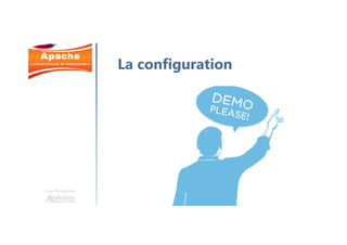Une formation
La configuration
 