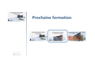 Une formation
Prochaine formation
 