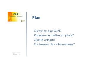 Une formation
Les prérequis
Linux, réseaux, Windows, Active
directory…
Il y a plusieurs formations sur
Alphorm qui traitent ces sujets
 