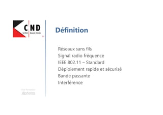 Une formation
Durcissement routeurs
Changer les mots de passe par défaut
Désactivation broadcast
Désactivation HTTP
Bloquer requête ICMP
Désactiver source rooting
Logs routeurs
Sécurité physique
Filtrage Ingress/Egress
 