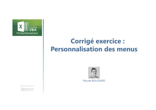 Une formation
Pourquoi utiliser des arguments nommés
Syntaxe
Exemples de passage d’arguments nommés
Plan
 