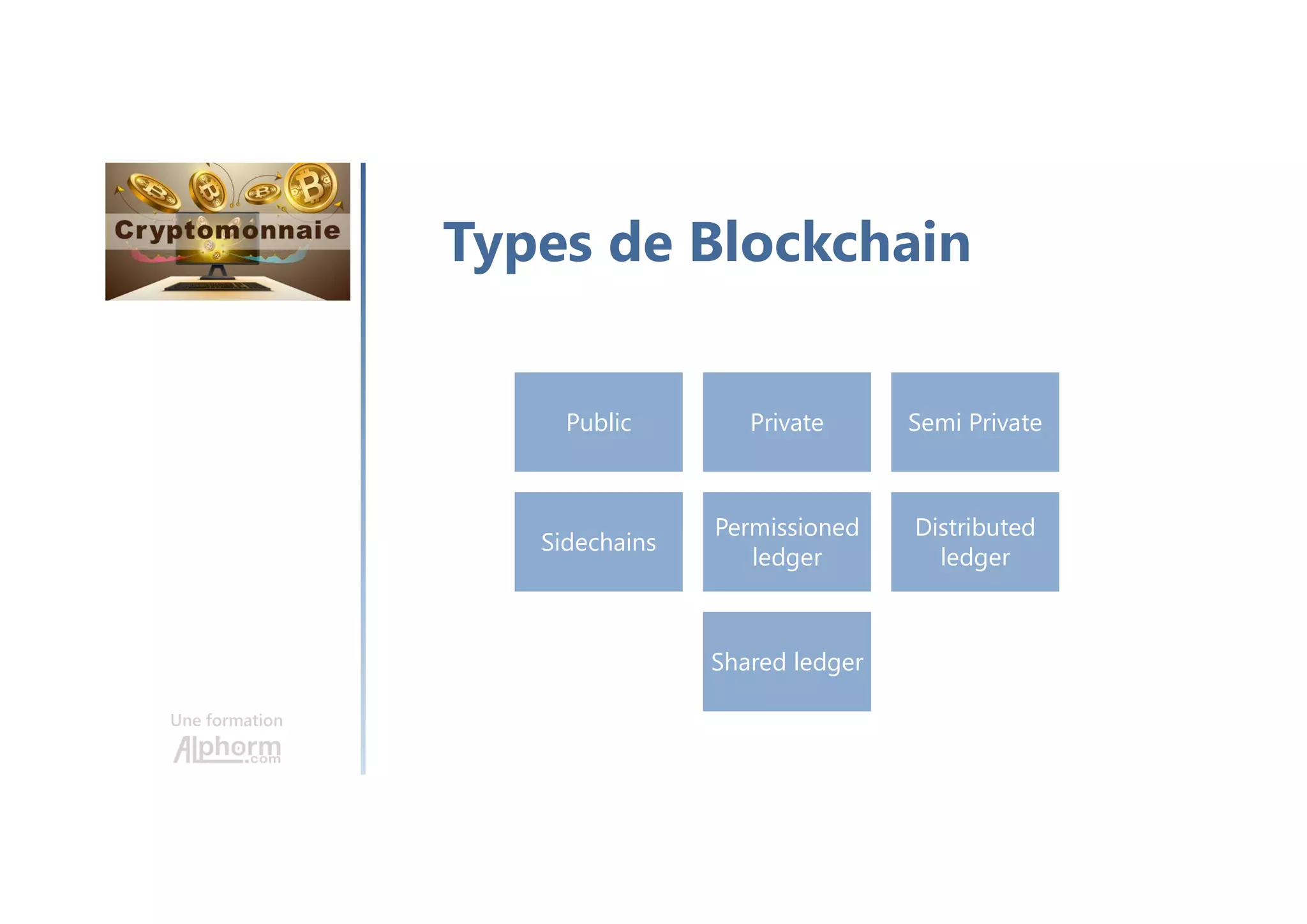 Alphorm.com Formation Comprendre la cryptomonnaie | PDF