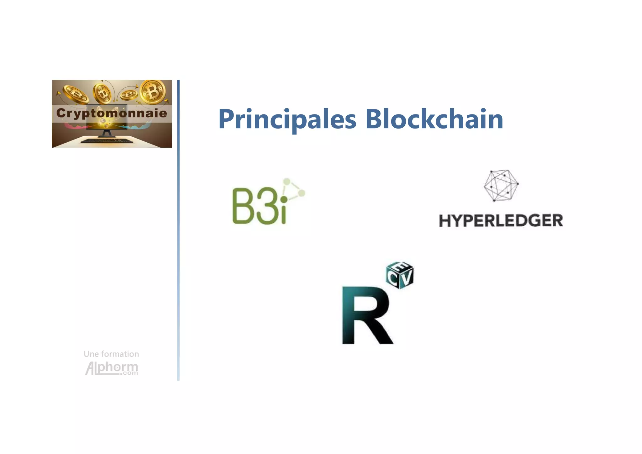 Alphorm.com Formation Comprendre la cryptomonnaie | PDF