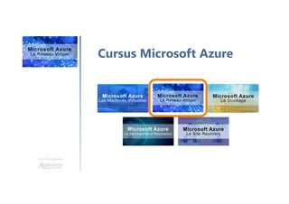 Une formation
Cursus Microsoft Azure
 