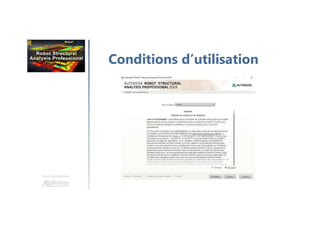 Une formation
Conditions d’utilisation
 