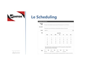 Une formation
Le Scheduling
 