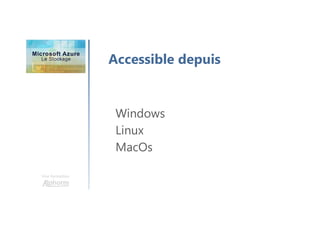 Une formation
Accessible depuis
Windows
Linux
MacOs
 