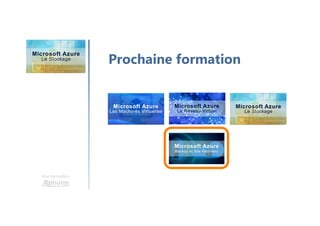 Une formation
Prochaine formation
 