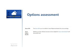 Une formation
Options assessment
 