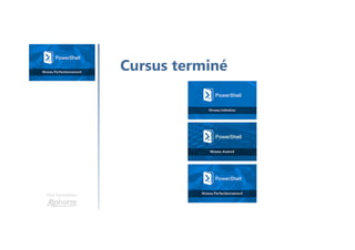 Une formation
Cursus terminé
 