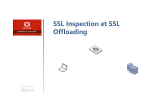 Une formation
SSL Inspection et SSL
Offloading
 