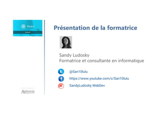 Alphorm.com Formation React : Niveau Avancé