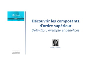 Alphorm.com Formation React : Niveau Avancé