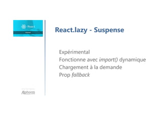 Alphorm.com Formation React : Niveau Avancé