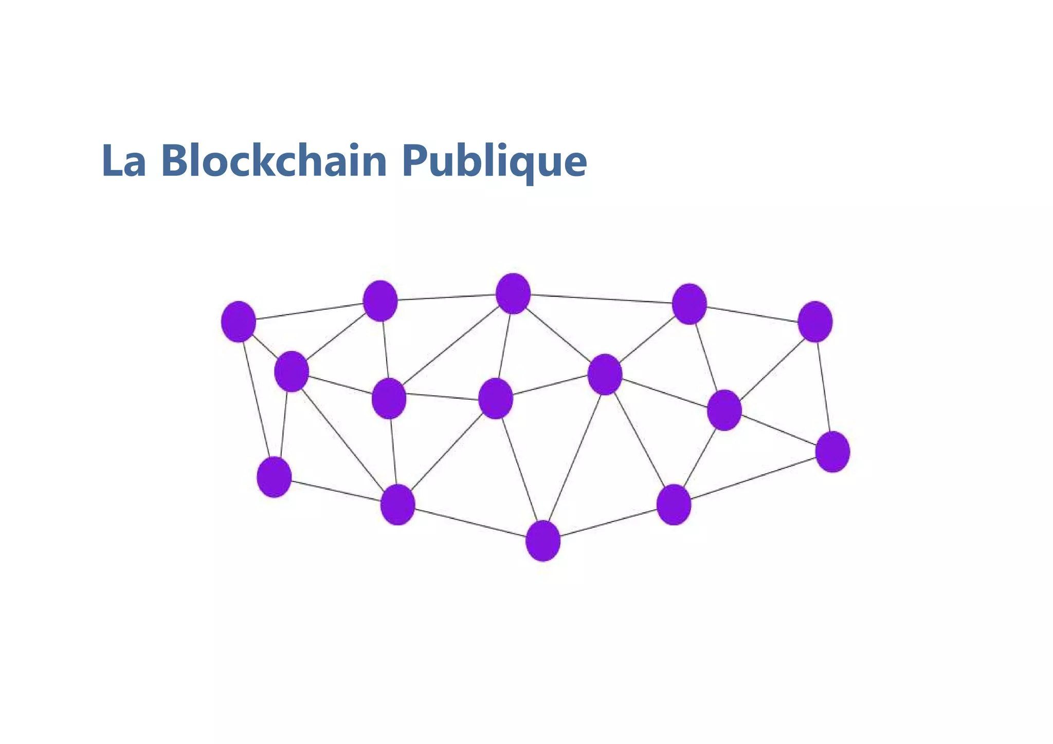 La Blockchain Publique
 