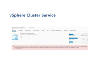 vSphere Cluster Service
 