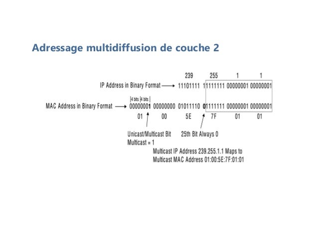 Adressage multidiffusion de couche 2
 
