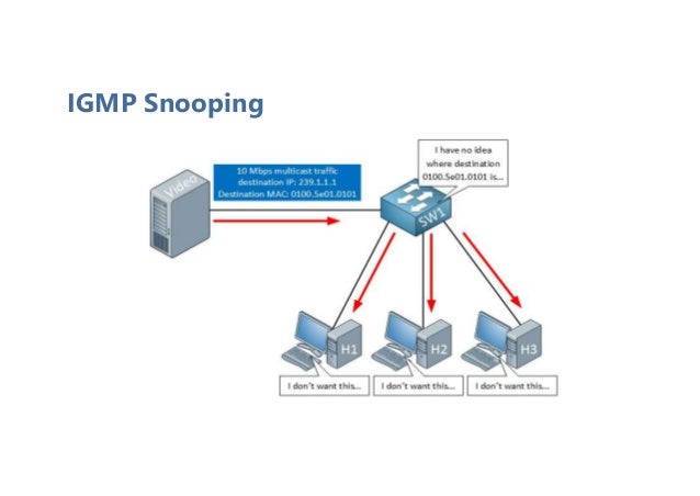 IGMP Snooping
 