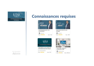 Une formation
Connaissances requises
 