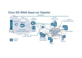 Cisco SD-WAN (basé sur Viptela)
 