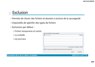 24/12/2015
10
Formation OS X 10.11 Client El Capitan alphorm.com™©
Let’s Go
 