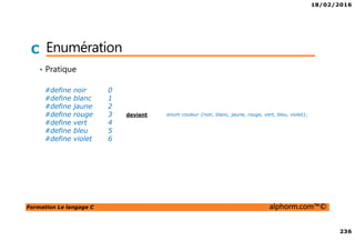 18/02/2016
25
Formation Le langage C alphorm.com™©
C Plan
• Du fichier source au binaire
• Le compilateur
• Lancement du programme
 