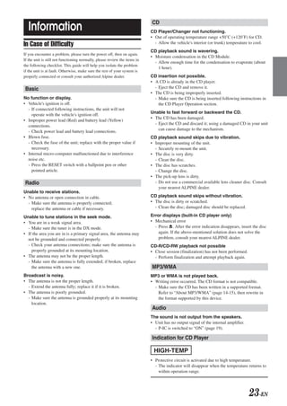 Alpine cda 9851-r_en | PDF